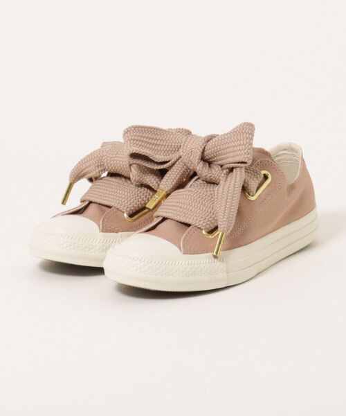 CONVERSE(コンバース)の「CONVERSE コンバース AS RIBBONLACE SLIP OX オールスター リボンレース スリップ OX 31318841 CAFE LATTE(スニーカー・レディース・ブラウン・3h/4/4h/5/5h/6h/7/7h)」の1枚目の写真