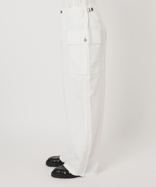 JOURNAL STANDARD(ジャーナルスタンダード)の「Military Cargo Pants(カーゴパンツ・レディース・ホワイト/カーキ・36/38)」の13枚目の写真