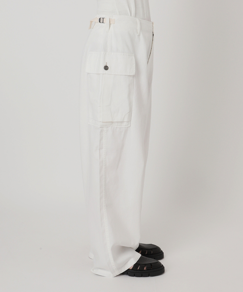 JOURNAL STANDARD(ジャーナルスタンダード)の「Military Cargo Pants(カーゴパンツ・レディース・ホワイト/カーキ・36/38)」の15枚目の写真