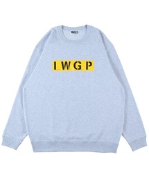 MEDICOM TOY | MLE × I.W.G.P. I.W.G.P. LOGO CREW NECK SWEATSHIRT(Tシャツ/カットソー)