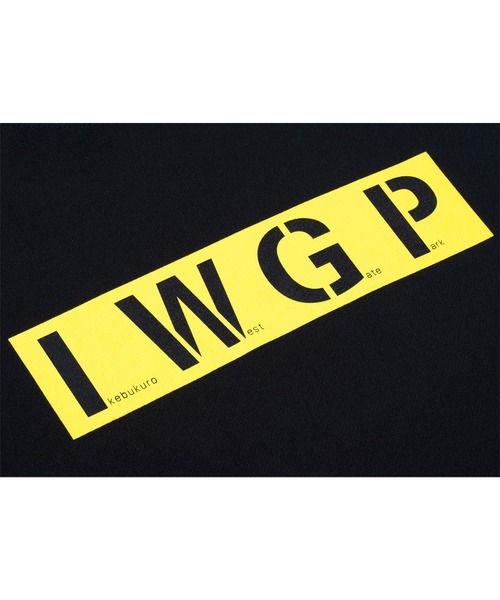 MEDICOM TOY（メディコムトイ）の「MLE × I.W.G.P. I.W.G.P. LOGO CREW NECK SWEATSHIRT（Tシャツ/カットソー・メンズ・グレー/ブラック・SMALL/MEDIUM/LARGE/X-LARGE）」の3枚目の写真