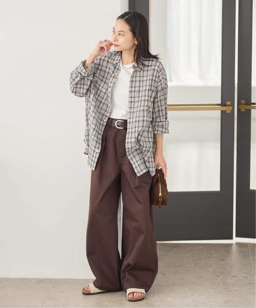 JOURNAL STANDARD(ジャーナルスタンダード)の「《追加2》別注【LANCER CLOTHING CORPORATION】オーバーFITシャツ(シャツ/ブラウス・レディース・ブラック/ブルー/ネイビー・LARGE)」の11枚目の写真