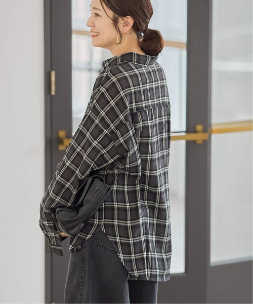 JOURNAL STANDARD(ジャーナルスタンダード)の「《追加2》別注【LANCER CLOTHING CORPORATION】オーバーFITシャツ(シャツ/ブラウス・レディース・ブラック/ブルー/ネイビー・LARGE)」の14枚目の写真
