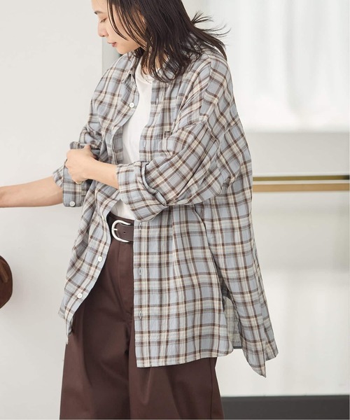 JOURNAL STANDARD(ジャーナルスタンダード)の「《追加2》別注【LANCER CLOTHING CORPORATION】オーバーFITシャツ(シャツ/ブラウス・レディース・ブラック/ブルー/ネイビー・LARGE)」の21枚目の写真
