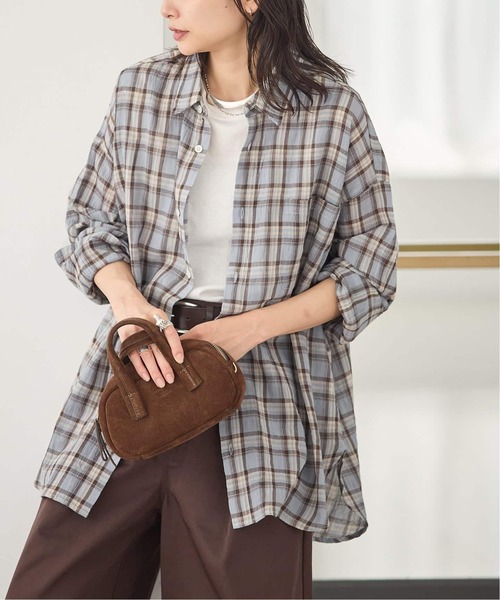 JOURNAL STANDARD(ジャーナルスタンダード)の「《追加2》別注【LANCER CLOTHING CORPORATION】オーバーFITシャツ(シャツ/ブラウス・レディース・ブラック/ブルー/ネイビー・LARGE)」の22枚目の写真