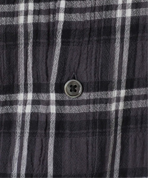 JOURNAL STANDARD(ジャーナルスタンダード)の「《追加2》別注【LANCER CLOTHING CORPORATION】オーバーFITシャツ(シャツ/ブラウス・レディース・ブラック/ブルー/ネイビー・LARGE)」の4枚目の写真