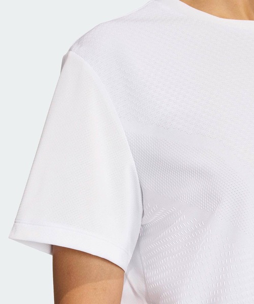 adidas(アディダス)の「3D クーリング インテンシティ 半袖Tシャツ / アディダス adidas(Tシャツ/カットソー・レディース・ホワイト・MEDIUM/LARGE/XX-LARGE/X-LARGE/SMALL)」の6枚目の写真