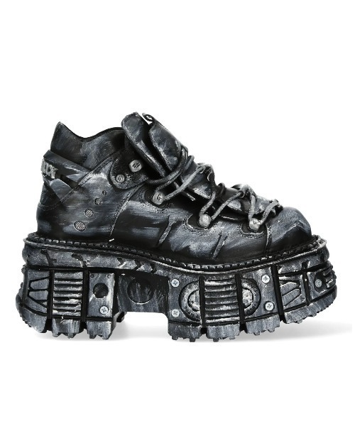 NEW ROCK（ニューロック）の「NEW ROCK/ニューロック/M-TANK106T-C1（ブーツ・メンズ・ブラック・44/42/43/41）」の8枚目の写真