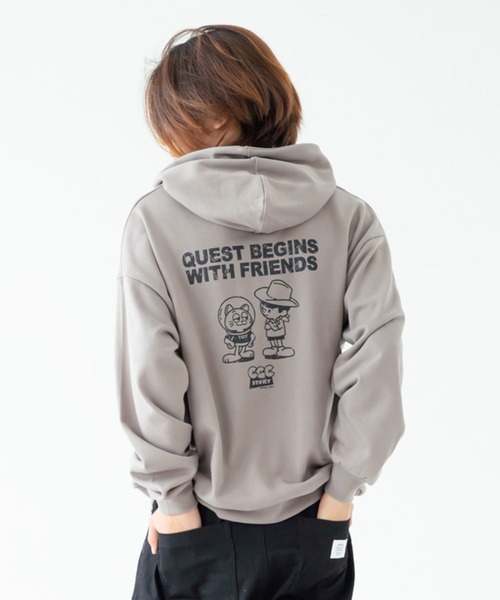 CGC（シージーシー）の「CGC/シージーシー CGC STORYパーカー（パーカー・レディース・トップグレー/チャコールグレー/アッシュグレー・F）」の5枚目の写真