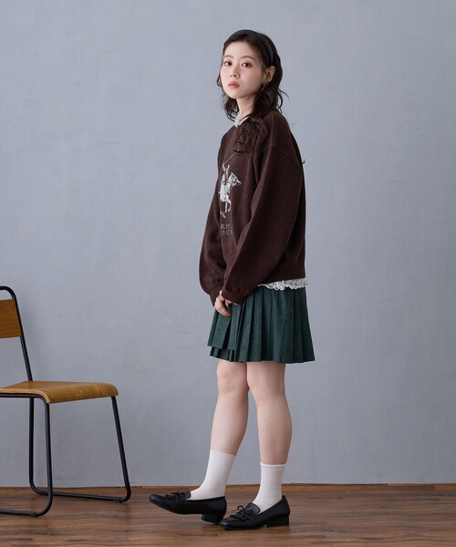NICOLE CLUB(ニコル クラブ)の「レースインナー(その他トップス・レディース・オフホワイト/ブラック・FREE)」の4枚目の写真