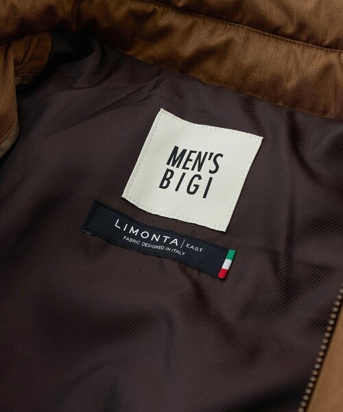 MEN'S BIGI(メンズビギ)の「リモンタナイロンライトダウンジャケット(ダウンジャケット/コート・メンズ・ベージュ/グレー/ブラック・01/02/03/04)」の19枚目の写真