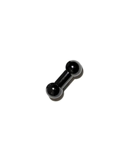 MORPH（モルフ）の「MORPH モルフ バーベルボディーピアス 4ゲージ 8mm~16mm（ピアス（片耳用）・レディース・ブラック・10/12/14/16/8）」の3枚目の写真