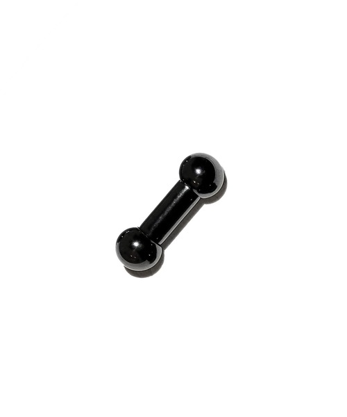 MORPH（モルフ）の「MORPH モルフ バーベルボディーピアス 4ゲージ 8mm~16mm（ピアス（片耳用）・レディース・ブラック・10/12/14/16/8）」の4枚目の写真