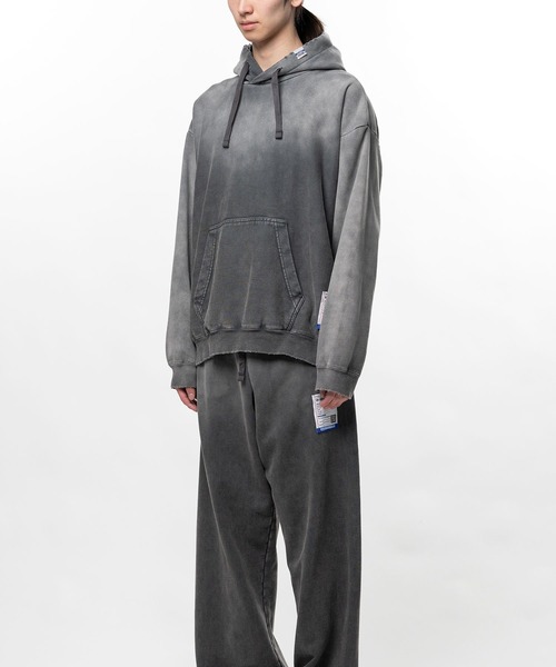 In・stru(men-tal).(インストルメンタル)の「【in・stru(men-tal).】FRENCH TERRY DISTRESSED HOODIE(パーカー・メンズ・ブラック/レッド/タン/グリーン・46/48)」の18枚目の写真