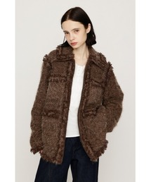 SLY | 【限定カラーあり】FLUFFY TWEED JK フラッフィーツイードジャケット 秋服　冬服(テーラードジャケット)