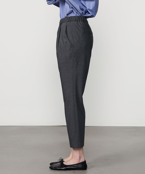 Morris & Sons(モリスアンドサンズ)の「MORRIS & SONS | テーパード イージーパンツ WOMEN(その他パンツ・レディース・グレー/ブラック・1/0)」の10枚目の写真
