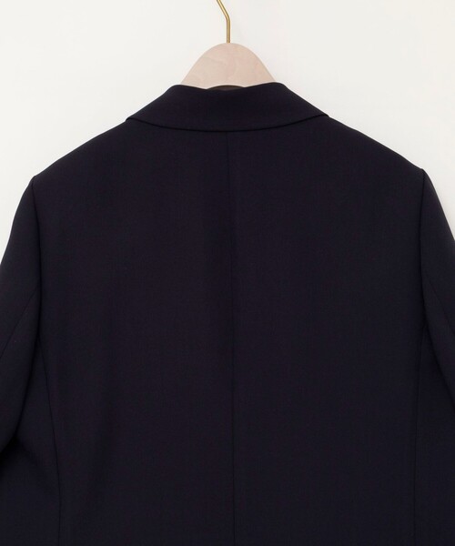 NOLLEY’S Sophi(ノーリーズソフィ)の「《防シワ/セットアップ対応》ウォッシャブルオックスダブルジャケット(テーラードジャケット・レディース・ネイビー・34/36/38)」の7枚目の写真