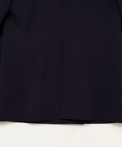 NOLLEY’S Sophi(ノーリーズソフィ)の「《防シワ/セットアップ対応》ウォッシャブルオックスダブルジャケット(テーラードジャケット・レディース・ネイビー・34/36/38)」の8枚目の写真