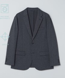 SHIPS（シップス）の「SHIPS:〈洗濯機可能 防しわ〉アクティブ ジャージー ジャケット(セットアップ対応)（テーラードジャケット）」