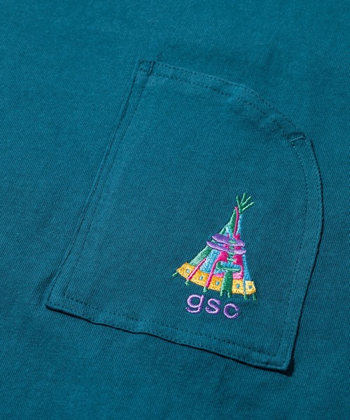 go slow caravan(ゴースローキャラバン)の「USA/C プルオーバーTEE W(Tシャツ/カットソー・レディース・アイボリー/ブラック/ホワイト/オレンジ/ブルーグリーン・FREE)」の19枚目の写真