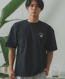 SIDEWAY STANCE（サイドウェイスタンス）の「【SIDEWAY STANCE】ワンポイント 刺しゅう 半袖Tシャツ（Tシャツ/カットソー）」