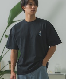 SIDEWAY STANCE（サイドウェイスタンス）の「【SIDEWAY STANCE】ワンポイント 刺しゅう 半袖Tシャツ（Tシャツ/カットソー）」