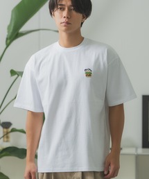 SIDEWAY STANCE（サイドウェイスタンス）の「【SIDEWAY STANCE】ワンポイント 刺しゅう 半袖Tシャツ（Tシャツ/カットソー）」