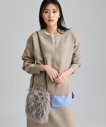 【トレンド◎/軽量】ライトファーポシェットバッグ