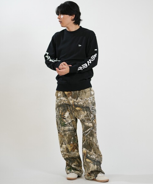 NEW ERA(ニューエラ)の「NEW ERA/ニューエラ スウェット 15129304/15129305(スウェット・メンズ・アッシュグレー/ブラック・L/M/XL)」の5枚目の写真