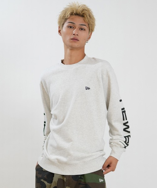 NEW ERA(ニューエラ)の「NEW ERA/ニューエラ スウェット 15129304/15129305(スウェット・メンズ・アッシュグレー/ブラック・L/M/XL)」の8枚目の写真
