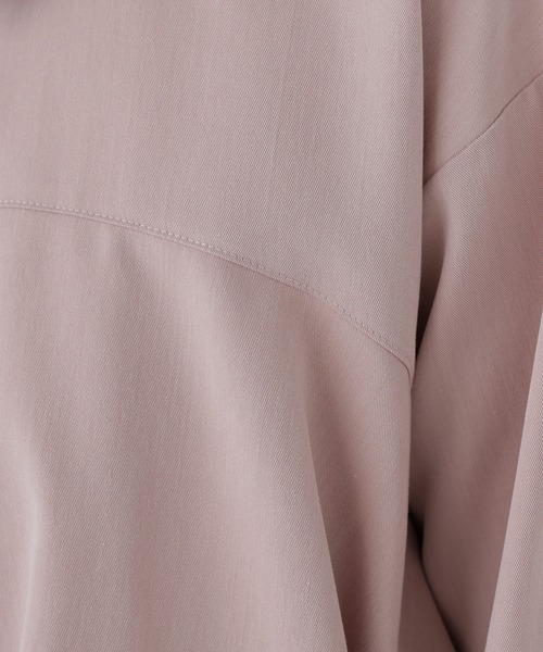 NATURAL BEAUTY BASIC(ナチュラルビューティーベーシック)の「バルーンシャツ(シャツ/ブラウス・レディース・チャコールグレー/ピンク/オフホワイト・FREE)」の9枚目の写真