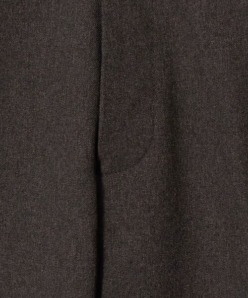A DAY IN THE LIFE UNITED ARROWS(アデイインザライフユナイテッドアローズ)の「ウールライク サージ スラックス-セットアップ対応・ウォッシャブル-<A DAY IN THE LIFE>(スラックス・メンズ・ブラウン系/ネイビー/ダークグレー・S/XL/M/L)」の16枚目の写真