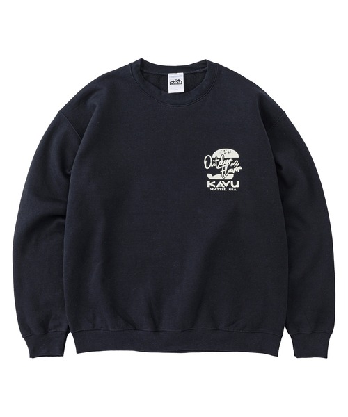 KAVU（カブー）の「KAVU/カブー Burger Sweat/バーガースウェット（スウェット・メンズ・ブラック/パープル・X-LARGE/MEDIUM/LARGE）」の3枚目の写真