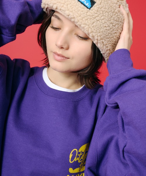 KAVU（カブー）の「KAVU/カブー Burger Sweat/バーガースウェット（スウェット・メンズ・ブラック/パープル・X-LARGE/MEDIUM/LARGE）」の10枚目の写真