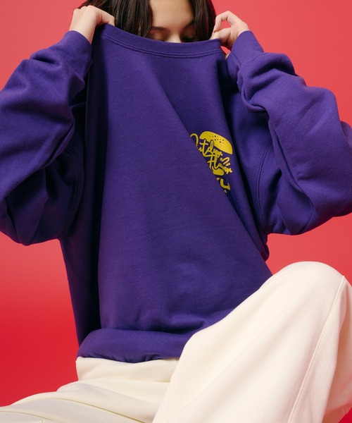KAVU（カブー）の「KAVU/カブー Burger Sweat/バーガースウェット（スウェット・メンズ・ブラック/パープル・X-LARGE/MEDIUM/LARGE）」の12枚目の写真