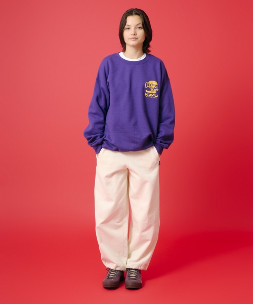 KAVU（カブー）の「KAVU/カブー Burger Sweat/バーガースウェット（スウェット・メンズ・ブラック/パープル・X-LARGE/MEDIUM/LARGE）」の15枚目の写真