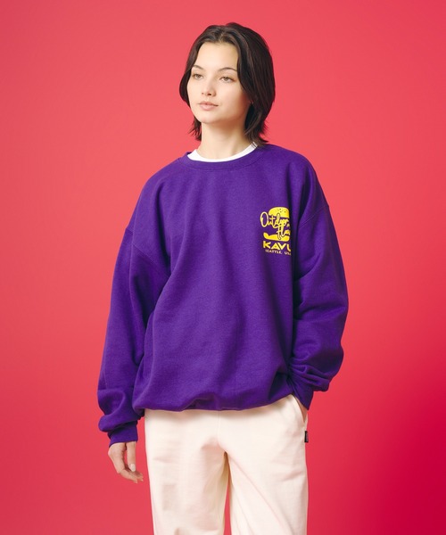 KAVU（カブー）の「KAVU/カブー Burger Sweat/バーガースウェット（スウェット・メンズ・ブラック/パープル・X-LARGE/MEDIUM/LARGE）」の18枚目の写真