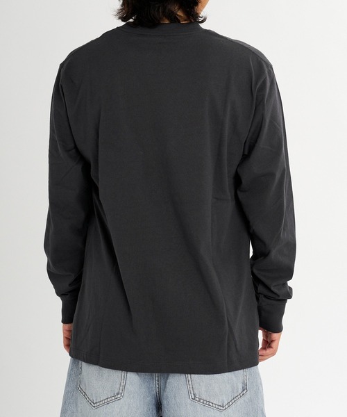VOLCOM(ボルコム)の「VOLCOM メンズ VEGA LS ロンT 【2026年秋冬モデル】/ボルコムワンポイントロゴ長袖ロンT(Tシャツ/カットソー・メンズ・グリーン/ホワイト/チャコールグレー・MEDIUM/LARGE/X-LARGE)」の4枚目の写真