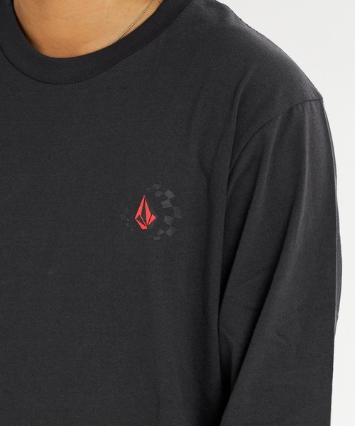 VOLCOM(ボルコム)の「VOLCOM メンズ VEGA LS ロンT 【2026年秋冬モデル】/ボルコムワンポイントロゴ長袖ロンT(Tシャツ/カットソー・メンズ・グリーン/ホワイト/チャコールグレー・MEDIUM/LARGE/X-LARGE)」の5枚目の写真