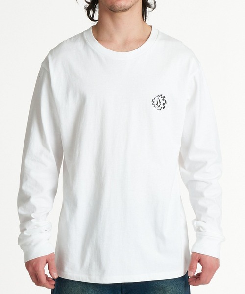 VOLCOM(ボルコム)の「VOLCOM メンズ VEGA LS ロンT 【2026年秋冬モデル】/ボルコムワンポイントロゴ長袖ロンT(Tシャツ/カットソー・メンズ・グリーン/ホワイト/チャコールグレー・MEDIUM/LARGE/X-LARGE)」の8枚目の写真