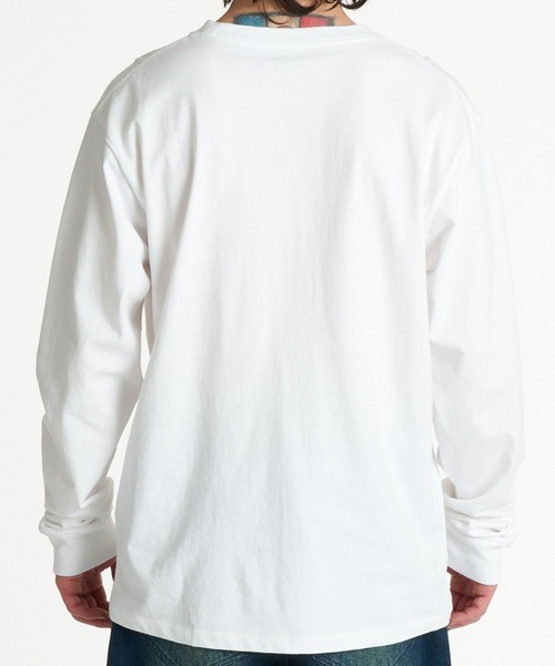 VOLCOM(ボルコム)の「VOLCOM メンズ VEGA LS ロンT 【2026年秋冬モデル】/ボルコムワンポイントロゴ長袖ロンT(Tシャツ/カットソー・メンズ・グリーン/ホワイト/チャコールグレー・MEDIUM/LARGE/X-LARGE)」の9枚目の写真