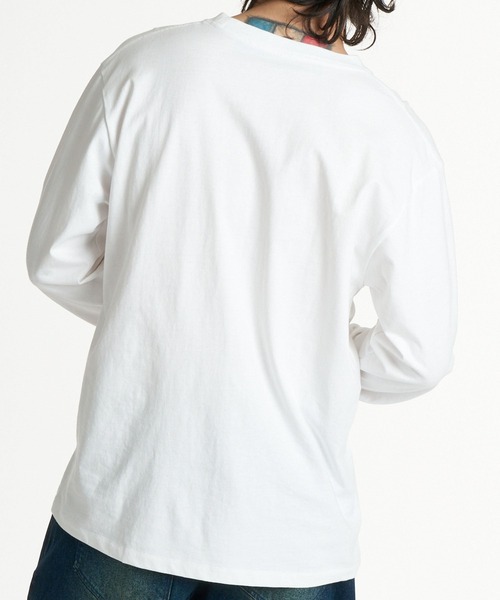 VOLCOM(ボルコム)の「VOLCOM メンズ VEGA LS ロンT 【2026年秋冬モデル】/ボルコムワンポイントロゴ長袖ロンT(Tシャツ/カットソー・メンズ・グリーン/ホワイト/チャコールグレー・MEDIUM/LARGE/X-LARGE)」の10枚目の写真