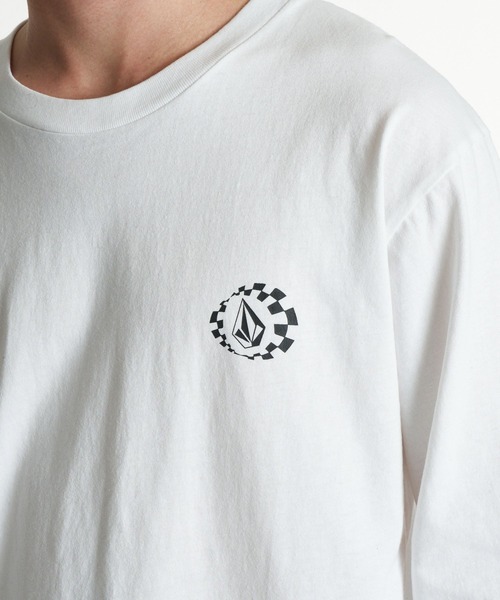 VOLCOM(ボルコム)の「VOLCOM メンズ VEGA LS ロンT 【2026年秋冬モデル】/ボルコムワンポイントロゴ長袖ロンT(Tシャツ/カットソー・メンズ・グリーン/ホワイト/チャコールグレー・MEDIUM/LARGE/X-LARGE)」の11枚目の写真