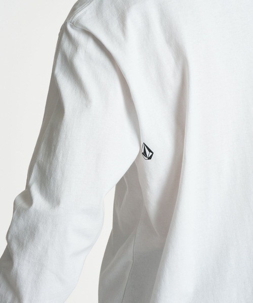 VOLCOM(ボルコム)の「VOLCOM メンズ VEGA LS ロンT 【2026年秋冬モデル】/ボルコムワンポイントロゴ長袖ロンT(Tシャツ/カットソー・メンズ・グリーン/ホワイト/チャコールグレー・MEDIUM/LARGE/X-LARGE)」の12枚目の写真