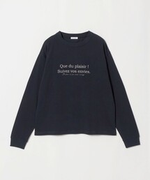 ロゴ プリント カットソー ＜A DAY IN THE LIFE＞