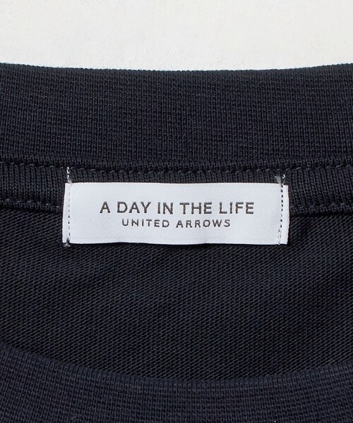 A DAY IN THE LIFE UNITED ARROWS（アデイインザライフユナイテッドアローズ）の「ロゴ プリント カットソー ＜A DAY IN THE LIFE＞（Tシャツ/カットソー・レディース・ネイビー/オフホワイト/モカ・FREE）」の15枚目の写真