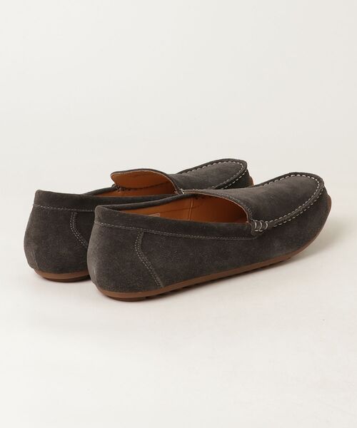 REDWOOD RIVER（レッドウッドリバー）の「レッドウッドリバー メンズ RX04 スリッポン（モカシン/デッキシューズ・メンズ・ダークグレー・S/M/XL）」の2枚目の写真