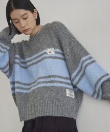 【WEB限定】DISCUS(ディスカス)アソートカレッジロゴニットプルオーバー