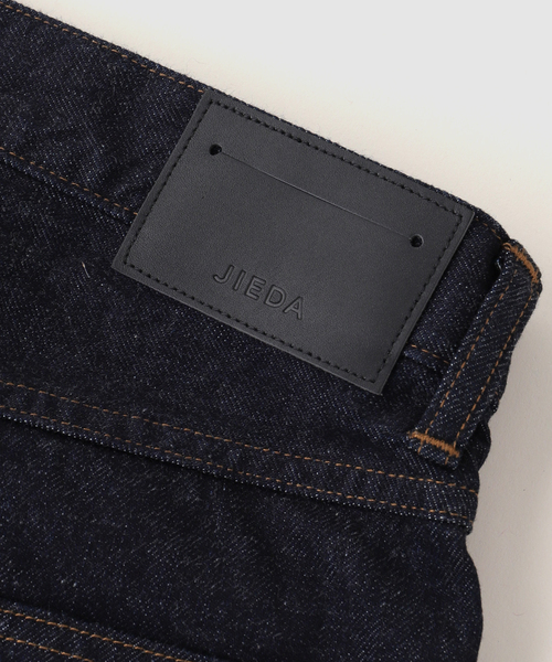 JIEDA（ジエダ）の「JIEDA / ジエダ DRAPING DENIM PANTS（デニムパンツ・メンズ・ネイビー・1/2）」の3枚目の写真
