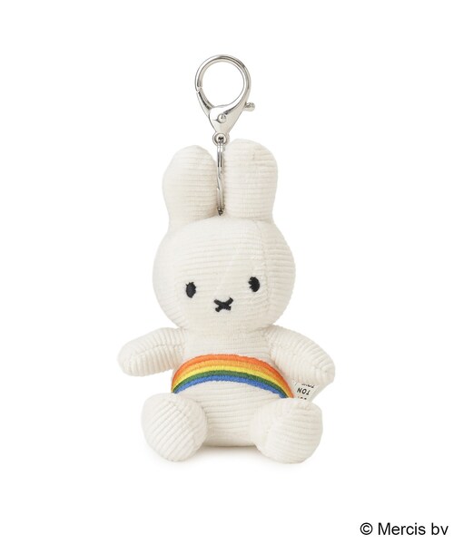 one'sterrace（ワンズテラス）の「Dick Bruna miffy ボントントイズ キーチェーン レインボー（その他雑貨・レディース・ホワイト系9・99）」の3枚目の写真